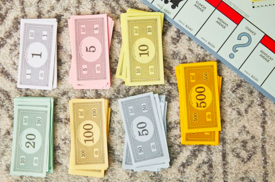 How much money do you start with in Monopoly? A